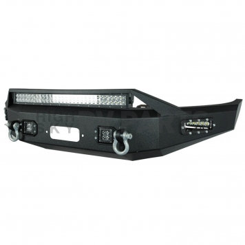 Paramount Automotive Bumper Direct-Fit 1-Piece Design Black - 570110-2