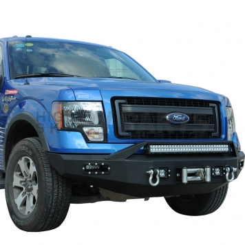 Paramount Automotive Bumper Direct-Fit 1-Piece Design Black - 570110-4