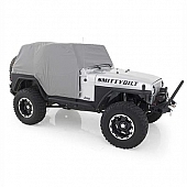Smittybilt Cab Cover Gray Polypropylene Cab And Cargo Area - 1061