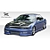 Extreme Dimensions Side Skirt - Primered Fiberglass Reinforced Plastic Black Set of 2 - 100926