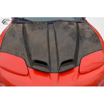 Extreme Dimensions Hood - Gloss Carbon Fiber Black - 103622-2