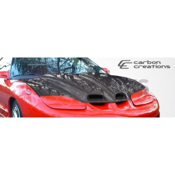 Extreme Dimensions Hood - Gloss Carbon Fiber Black - 103622-3