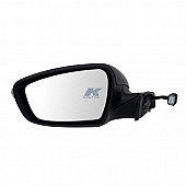 K-Source Exterior Mirror Electric Rectangular Black Single - 75560K