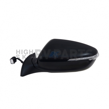 K-Source Exterior Mirror Electric Rectangular Black Single - 75560K-1