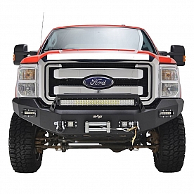 Paramount Automotive Bumper Direct-Fit 1-Piece Design Black - 570114