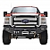 Paramount Automotive Bumper Direct-Fit 1-Piece Design Black - 570114