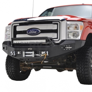 Paramount Automotive Bumper Direct-Fit 1-Piece Design Black - 570114-1