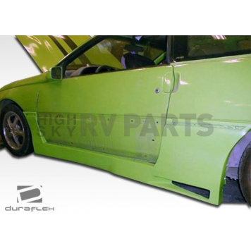 Extreme Dimensions Side Skirt - Primered Fiberglass Reinforced Plastic Black Set of 2 - 100848