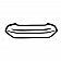 Coast To Coast Grille Insert - Black/ Gloss Plastic - GI492BLK