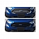 Coast To Coast Grille Insert - Black/ Gloss Plastic - GI492BLK