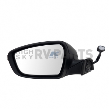 K-Source Exterior Mirror Electric Rectangular Black Single - 75562K