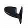 K-Source Exterior Mirror Electric Rectangular Black Single - 75563K
