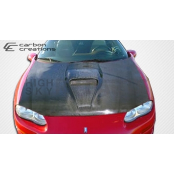 Extreme Dimensions Hood - Gloss Carbon Fiber Black - 103689-8