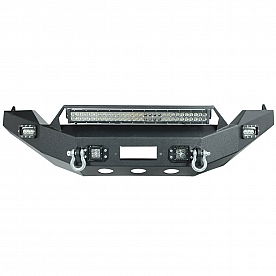 Paramount Automotive Bumper Direct-Fit 1-Piece Design Black - 570204