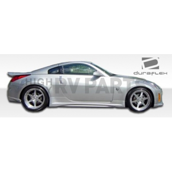 Extreme Dimensions Side Skirt - Primered Fiberglass Reinforced Plastic Black Set of 2 - 100511