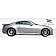 Extreme Dimensions Side Skirt - Primered Fiberglass Reinforced Plastic Black Set of 2 - 100511