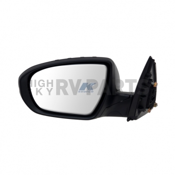 K-Source Exterior Mirror Electric Rectangular Black Single - 75564K