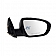 K-Source Exterior Mirror Electric Rectangular Black Single - 75565K