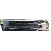 Street Scene Bumper Grille Insert Mesh Black Chrome Black Steel - 95076112