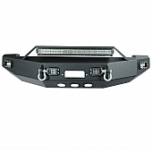 Paramount Automotive Bumper Direct-Fit 1-Piece Design Black - 570206