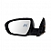 K-Source Exterior Mirror Electric Rectangular Black Single - 75566K