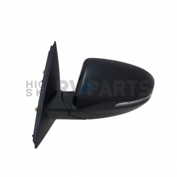 K-Source Exterior Mirror Electric Rectangular Black Single - 75566K-1