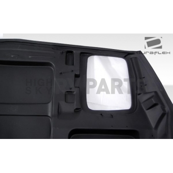 Extreme Dimensions Hood - Primered Fiberglass Black - 103444