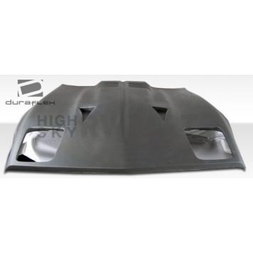 Extreme Dimensions Hood - Primered Fiberglass Black - 103444-5