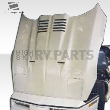 Extreme Dimensions Hood - Primered Fiberglass Black - 103444-6