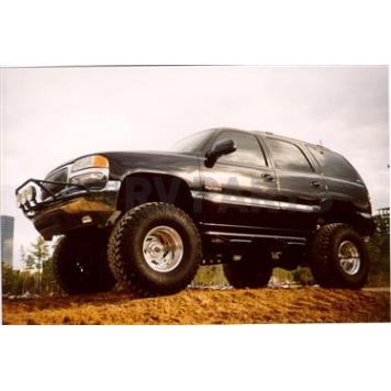 N-Fab Nerf Bar 3 Inch Steel Round - C0166TTX