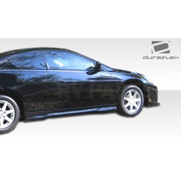 Extreme Dimensions Side Skirt - Primered Fiberglass Reinforced Plastic Black Set of 2 - 100555-5