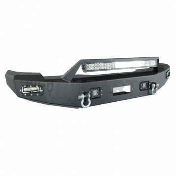 Paramount Automotive Bumper Direct-Fit 1-Piece Design Black - 570308-1