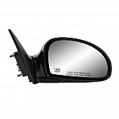 K-Source Exterior Mirror Electric Rectangular Black Single - 75569K