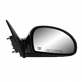 K-Source Exterior Mirror Electric Rectangular Black Single - 75569K