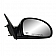 K-Source Exterior Mirror Electric Rectangular Black Single - 75569K