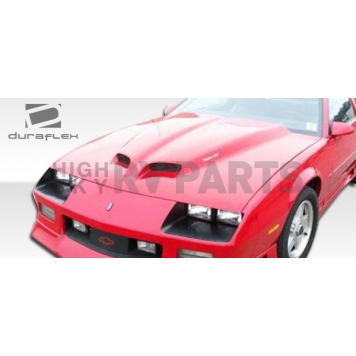 Extreme Dimensions Hood - Primered Fiberglass Black - 103476-1