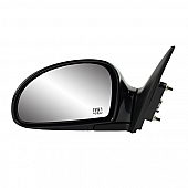 K-Source Exterior Mirror Electric Rectangular Black Single - 75570K