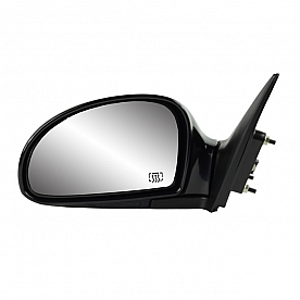 K-Source Exterior Mirror Electric Rectangular Black Single - 75570K