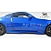 Extreme Dimensions Side Skirt - Primered Fiberglass Reinforced Plastic Black Set of 2 - 100497