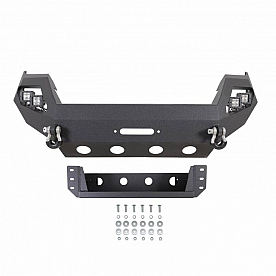 Paramount Automotive Bumper Direct-Fit 1-Piece Design Black - 570418