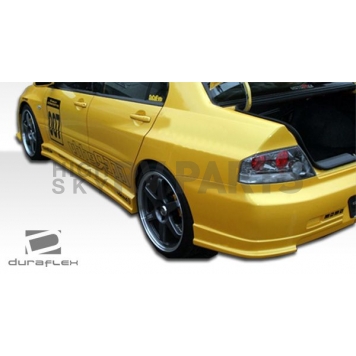 Extreme Dimensions Side Skirt - Primered Fiberglass Reinforced Plastic Black Set of 2 - 100486-2