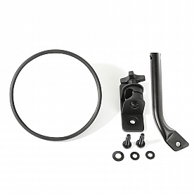 Rugged Ridge Exterior Mirror Manual Round Single - 1102519