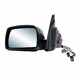 K-Source Exterior Mirror Electric OEM Black Single - 77002W