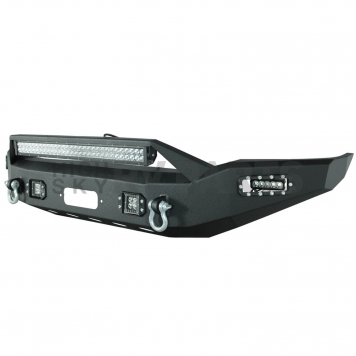Paramount Automotive Bumper Direct-Fit 1-Piece Design Black - 570406-2