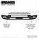 Westin Automotive Pro-Mod Bumper Modular Design Steel Black - 5841205