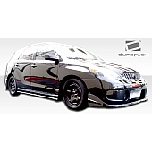 Extreme Dimensions Side Skirt - Primered Fiberglass Reinforced Plastic Black Set of 2 - 100407
