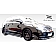 Extreme Dimensions Side Skirt - Primered Fiberglass Reinforced Plastic Black Set of 2 - 100407