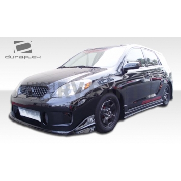 Extreme Dimensions Side Skirt - Primered Fiberglass Reinforced Plastic Black Set of 2 - 100407-3