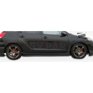 Extreme Dimensions Side Skirt - Primered Fiberglass Reinforced Plastic Black Set of 2 - 100407-4