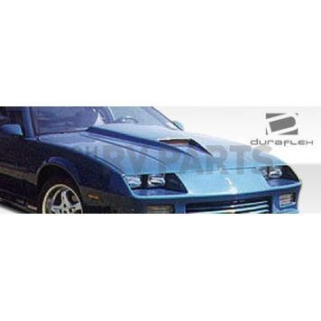 Extreme Dimensions Hood - Primered Fiberglass Black - 103478
